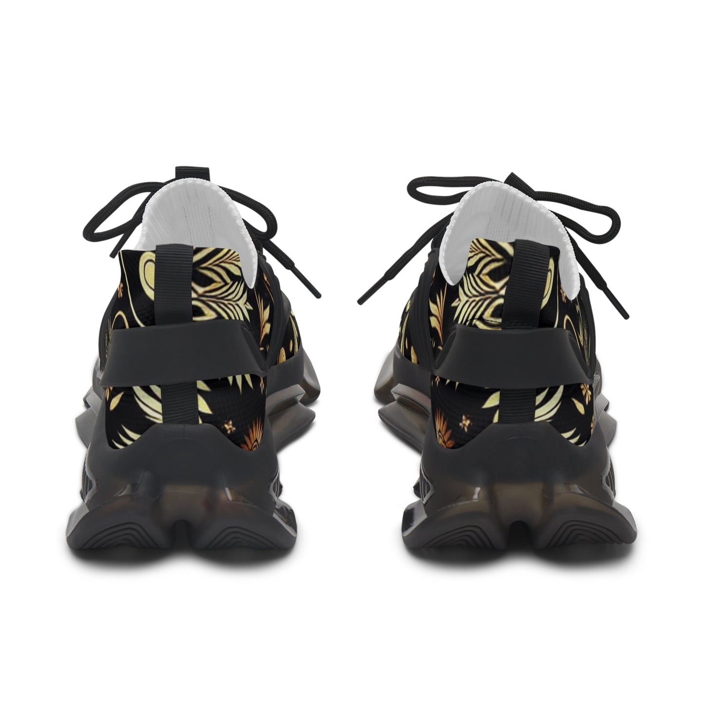 Stylish Women's Mesh Sneakers, Trendy Athletic Shoes, Floral Print Sneakers, Comfortable Walking Shoes, Fashionable Workout Footwear