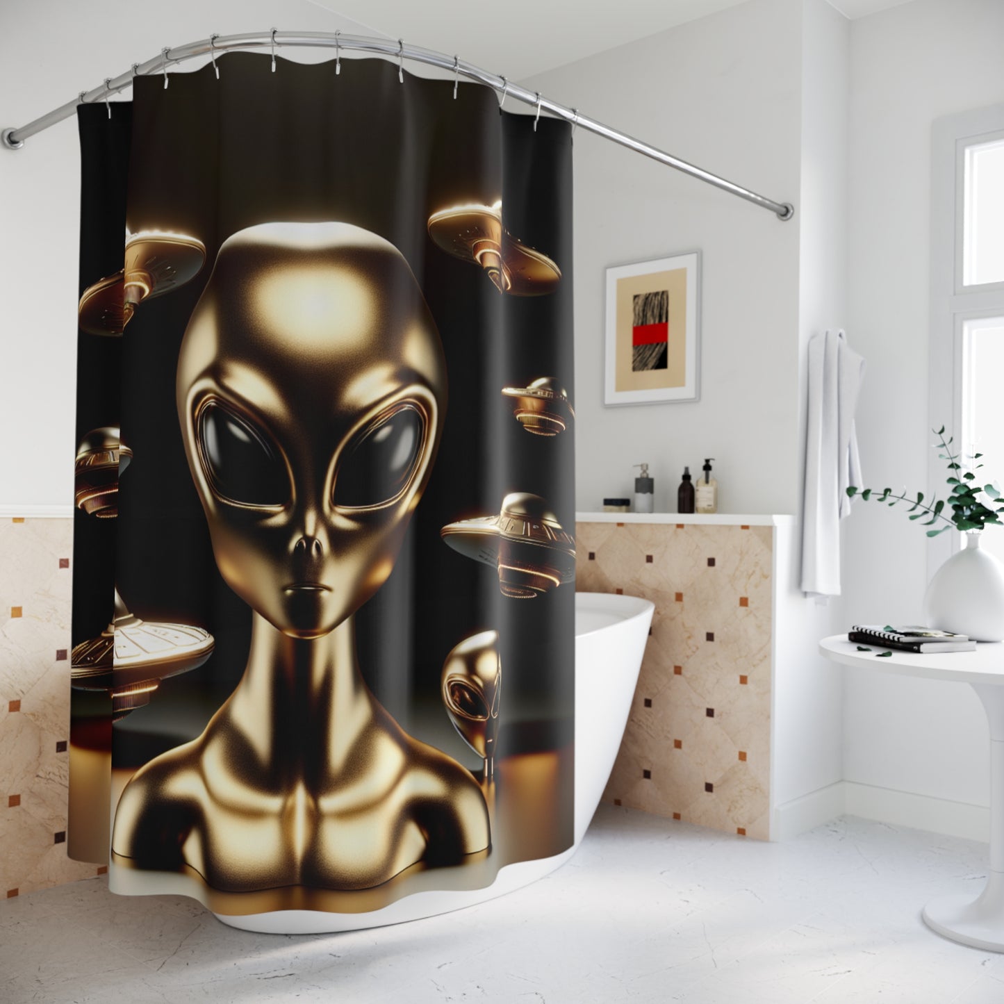 Alien Duschvorhang