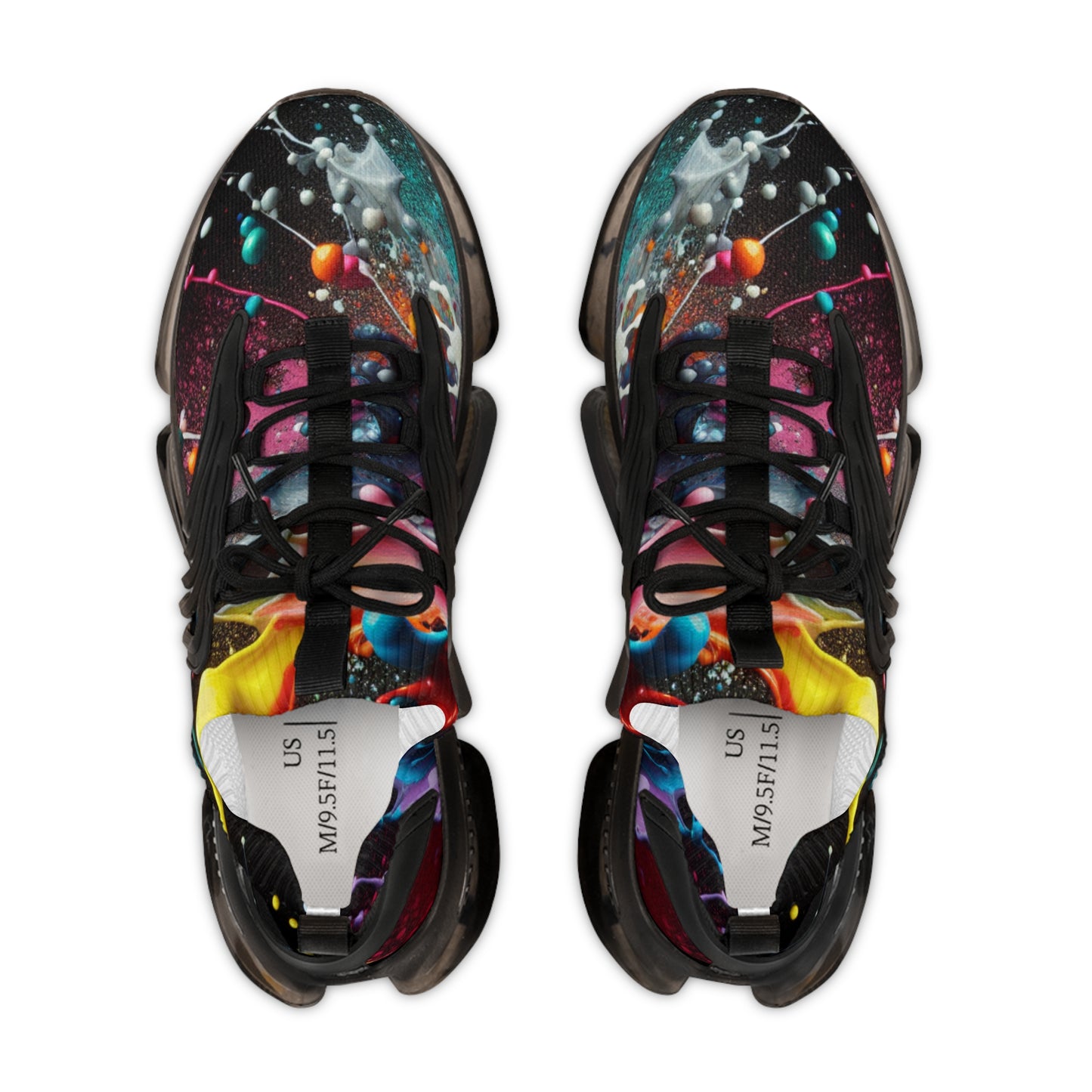 Vibrant Mesh Sneakers for Men, Colorful Athletic Shoes, Trendy Urban Footwear, Casual Sports Sneakers, Fashion-Forward Athletic Kicks