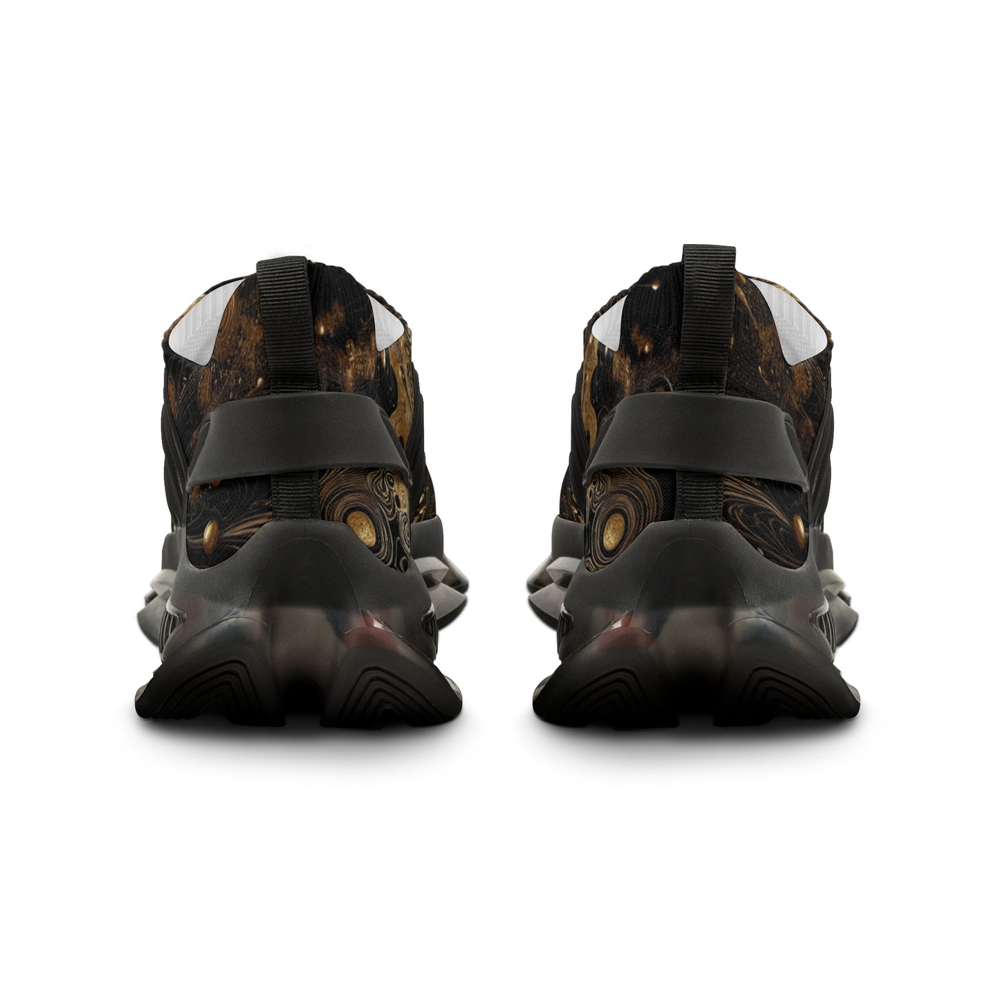 Cosmic Patterned Men's Mesh Sneakers - Stylish, Comfortable, Athletic Footwear,