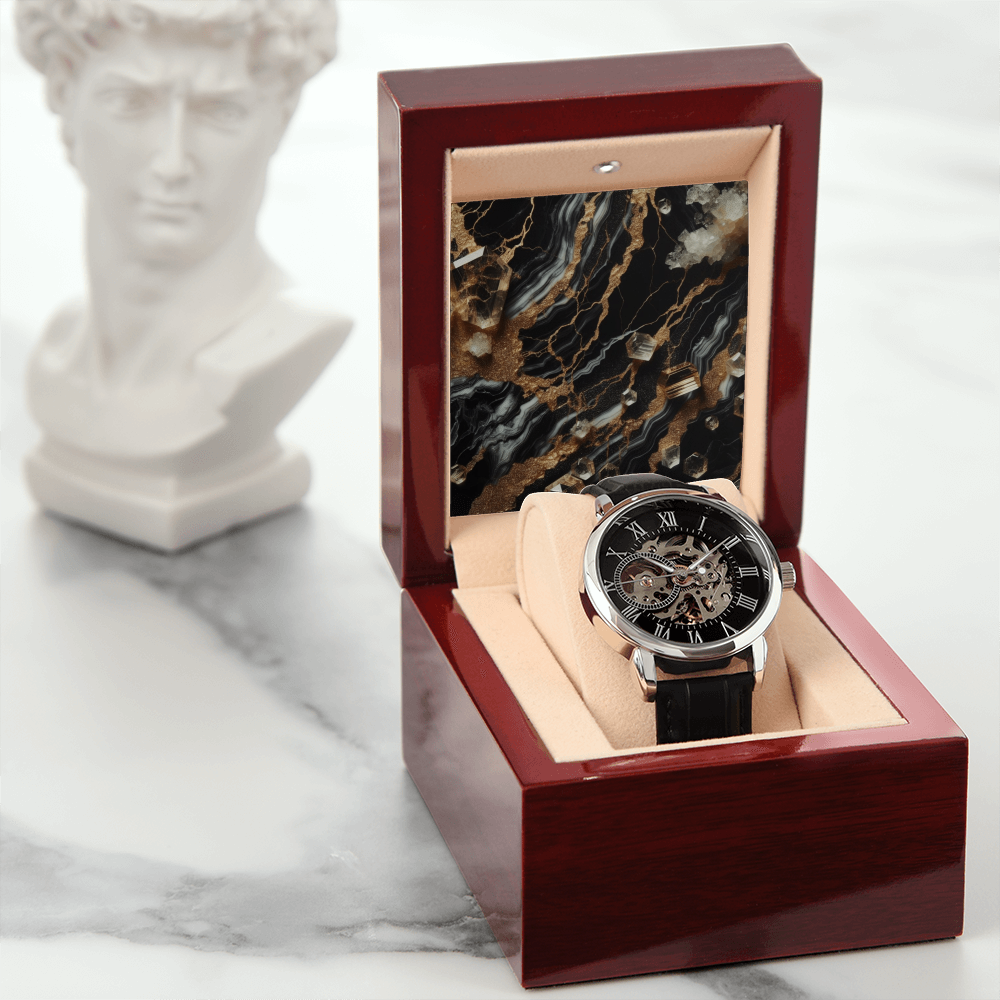 Durchbrochene Uhr