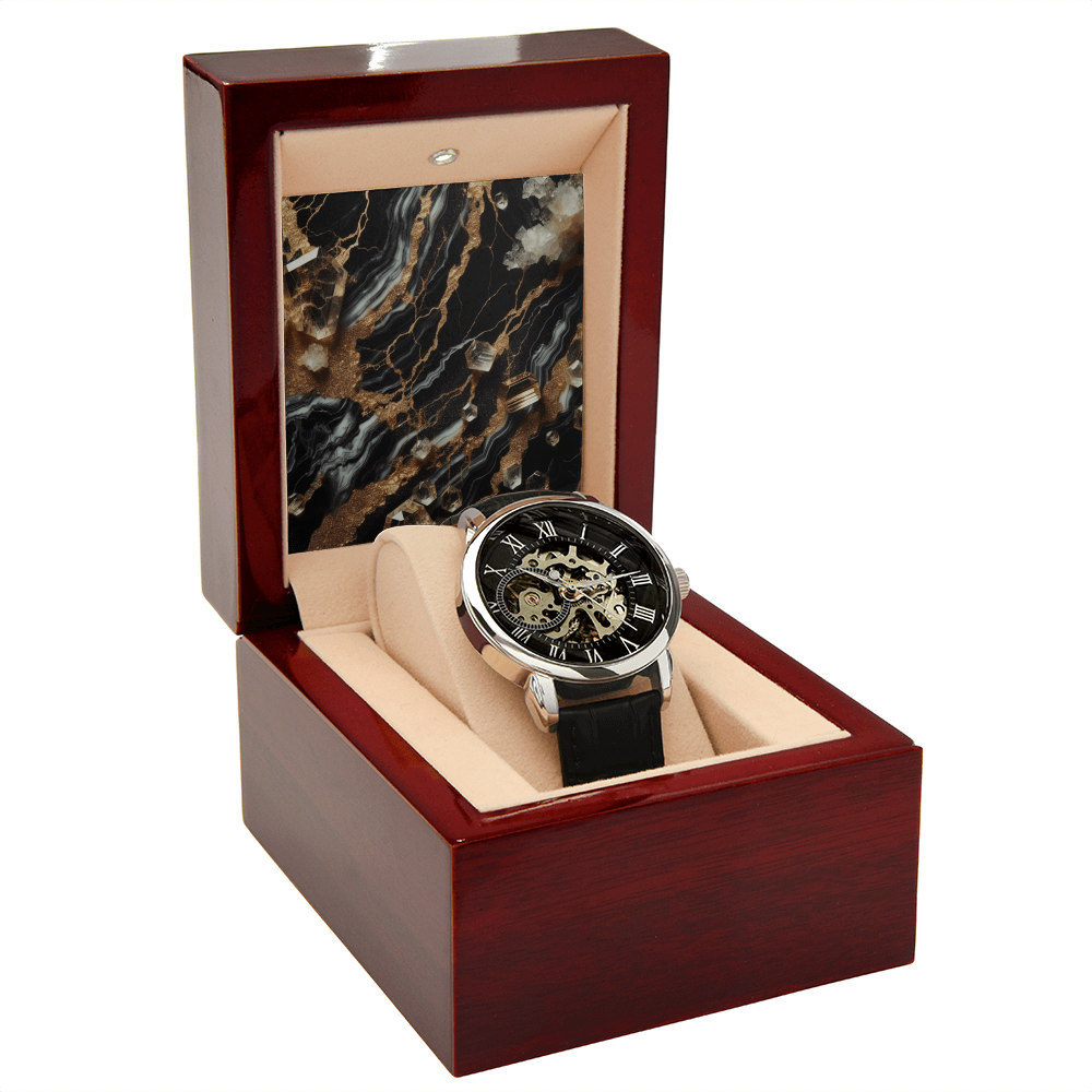 Durchbrochene Uhr