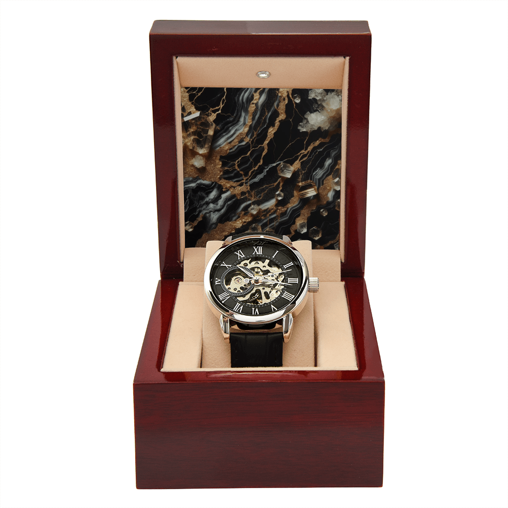 Durchbrochene Uhr