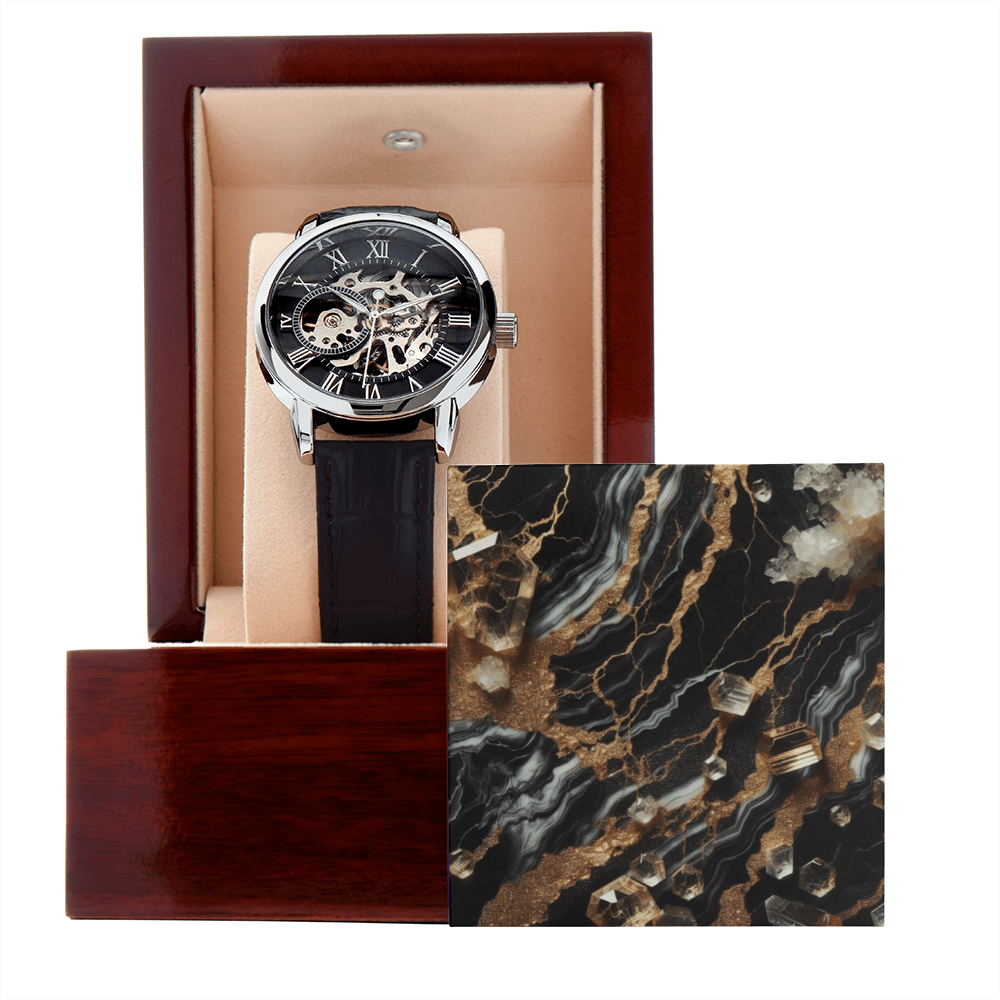 Durchbrochene Uhr