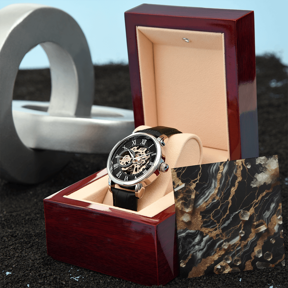 Durchbrochene Uhr