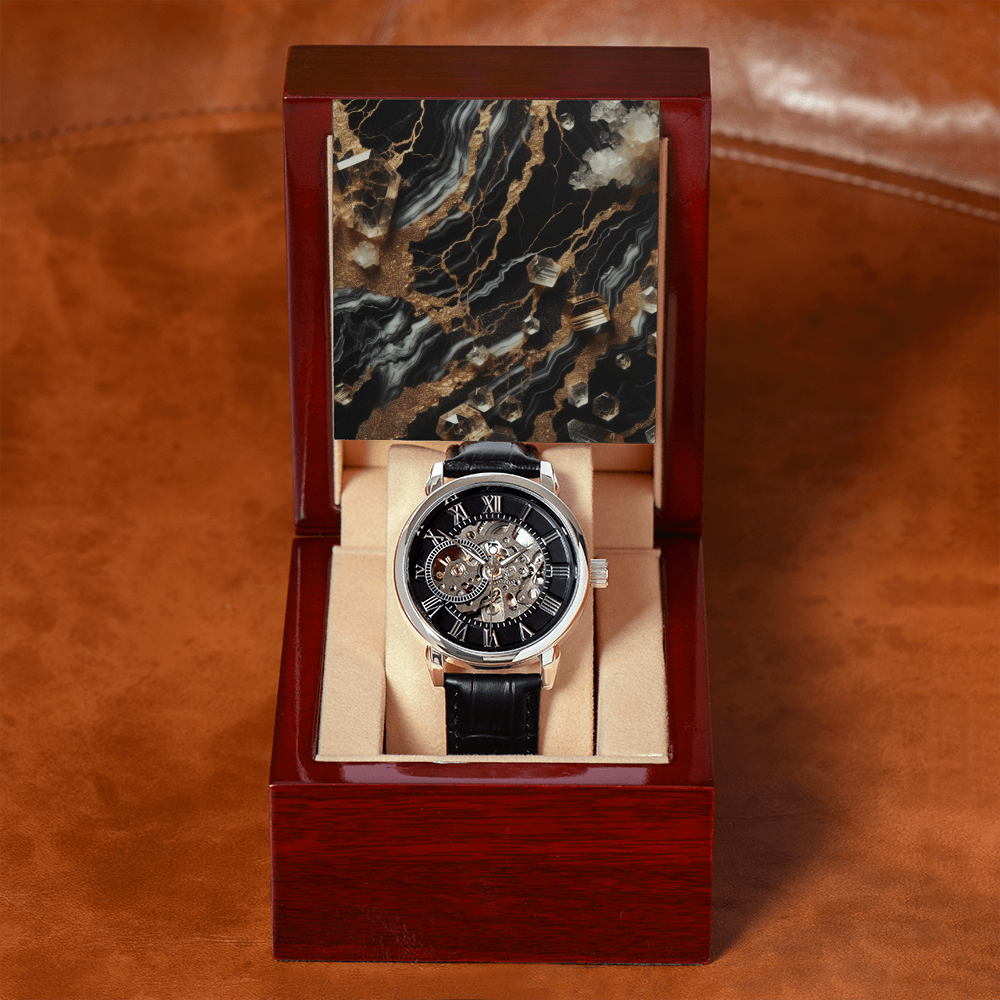 Durchbrochene Uhr