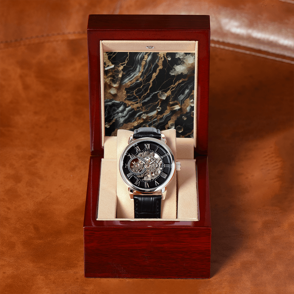 Durchbrochene Uhr