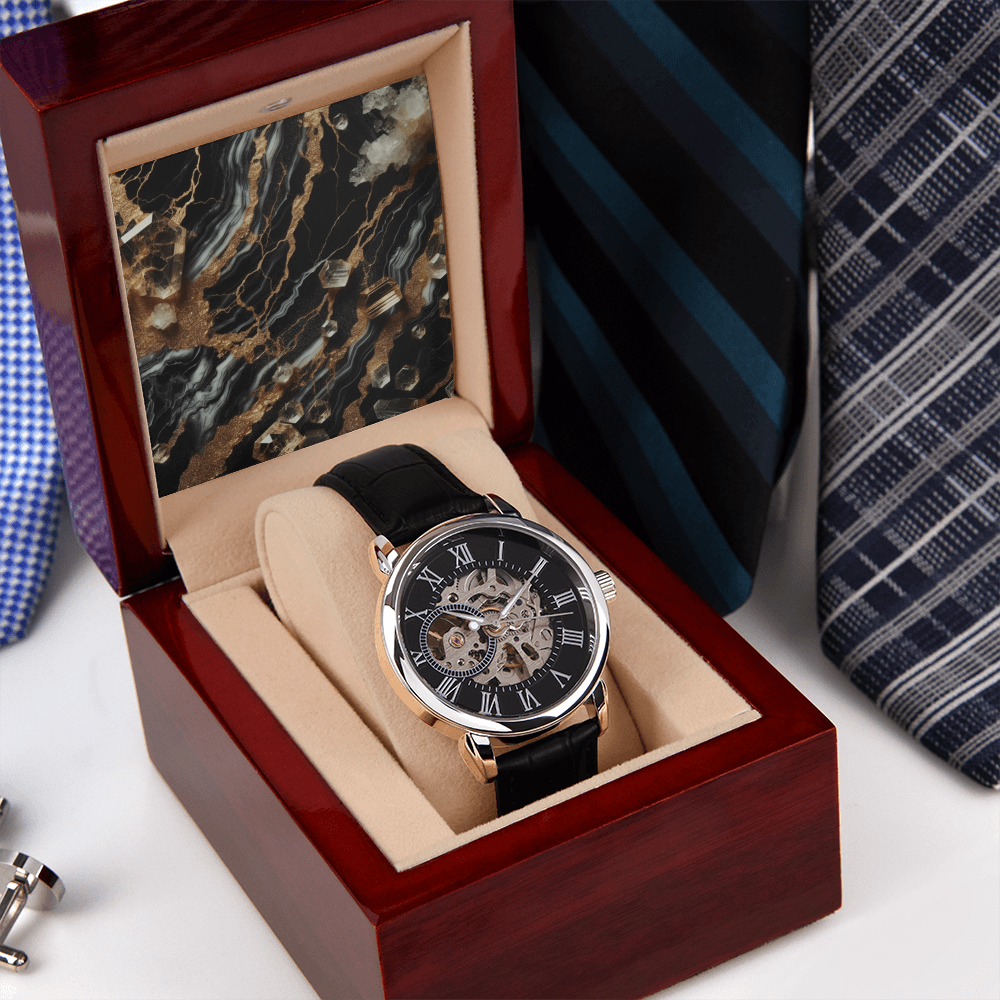 Durchbrochene Uhr