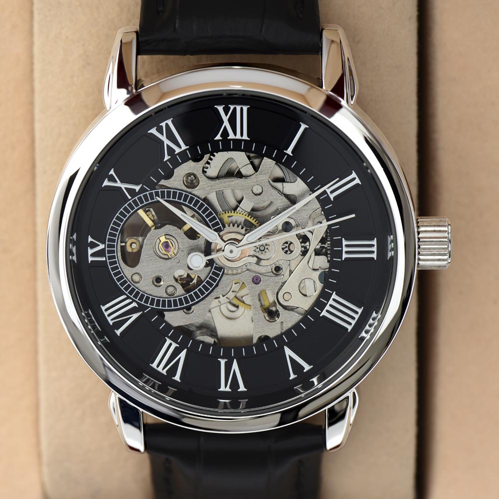Durchbrochene Uhr