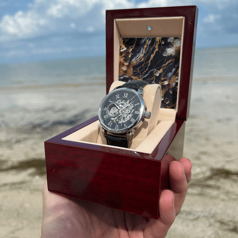 Durchbrochene Uhr