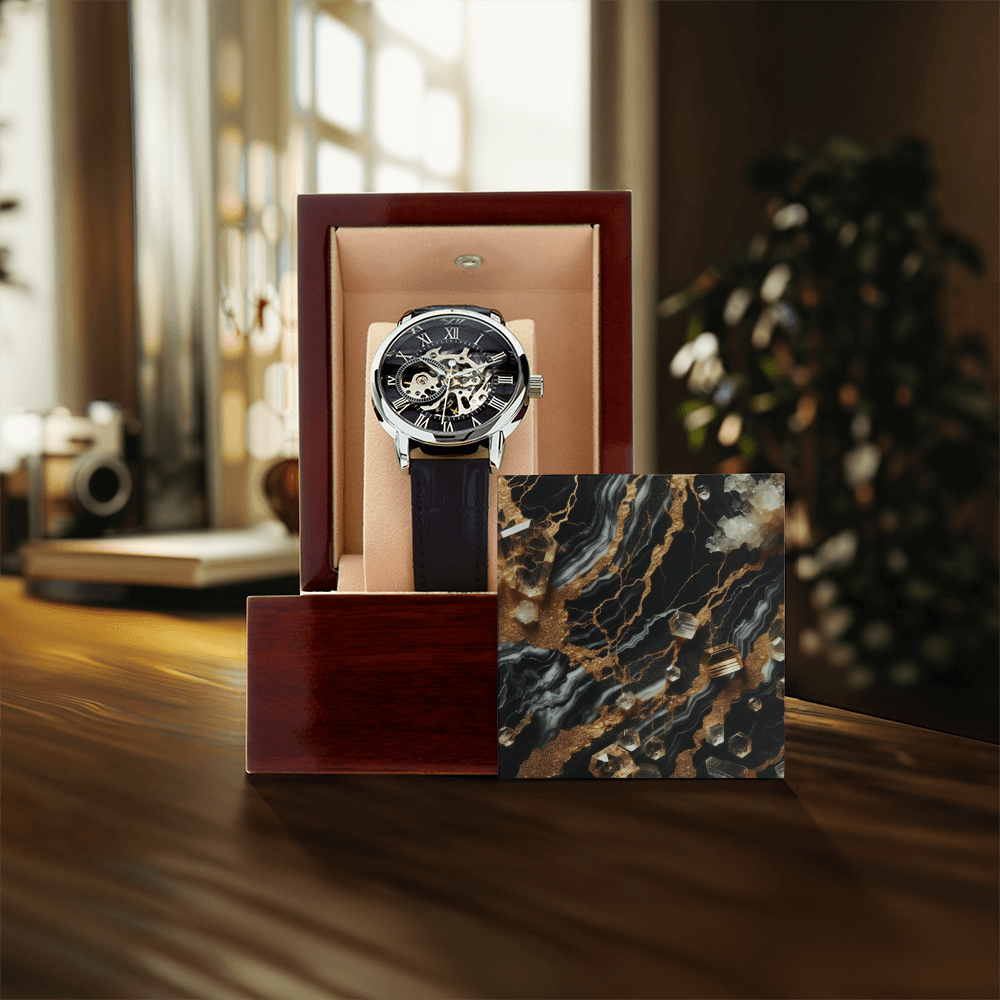 Durchbrochene Uhr