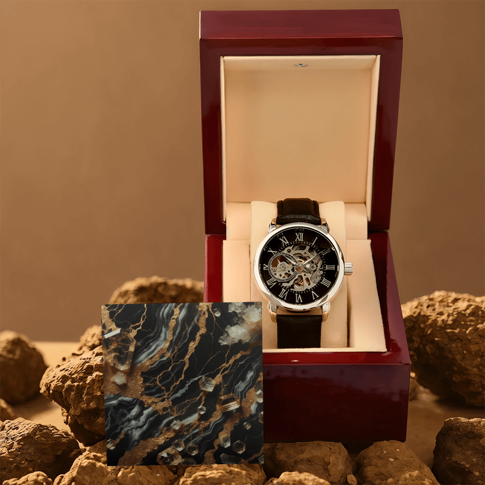 Durchbrochene Uhr