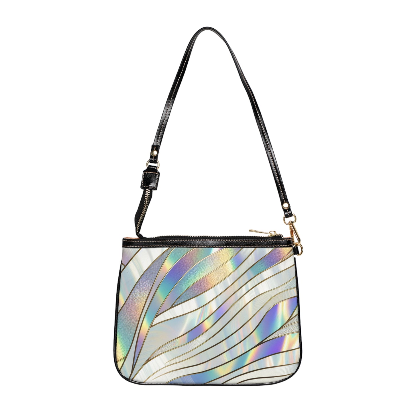 Iridescent Small Shoulder Bag, Trendy Lightweight Purse, Everyday Use, Gift for Her, Fashionable Handbag, Evening Bag, Stylish Clutch