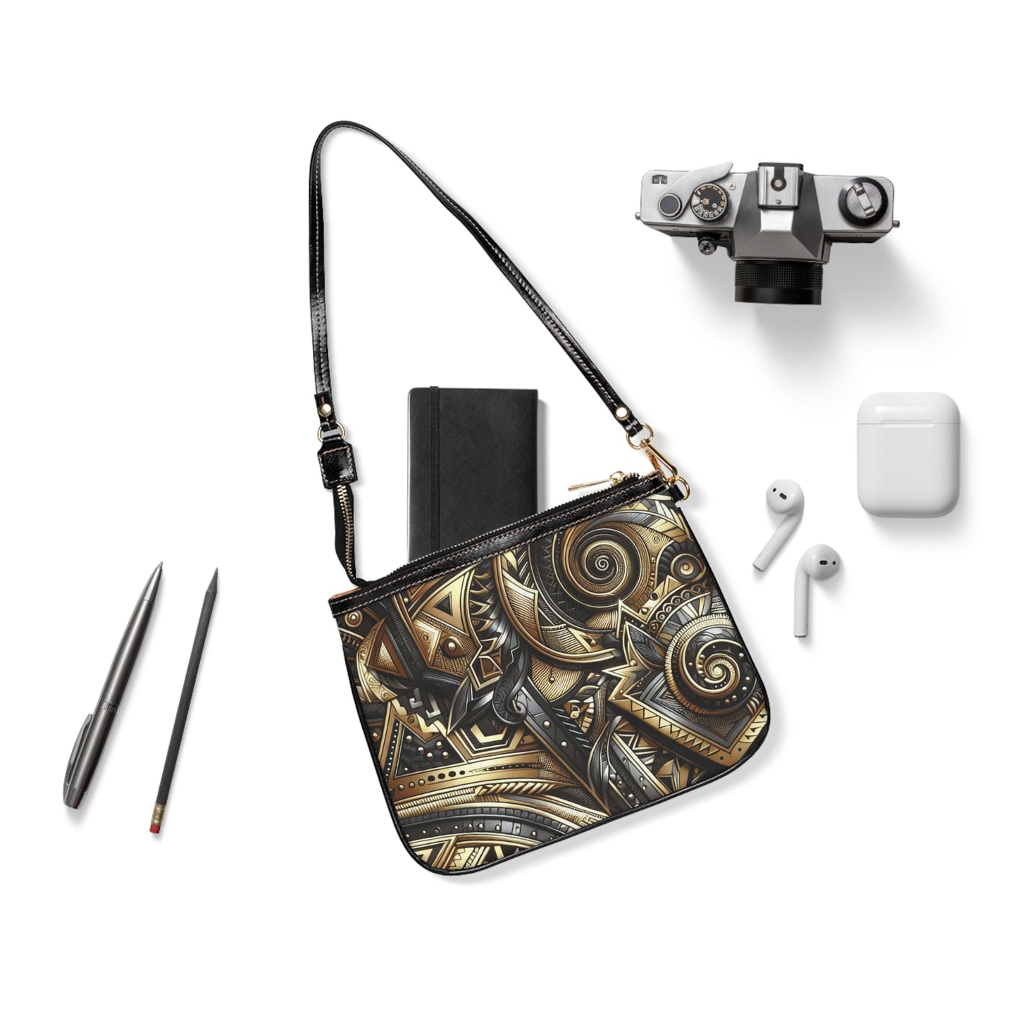 Stylish Bohemian Small Shoulder Bag, Unique Handbag, Trendy Purse, Everyday Carry, Festival Accessory, Eco-Friendly Bag