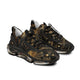 Cosmic Patterned Men's Mesh Sneakers - Stylish, Comfortable, Athletic Footwear,
