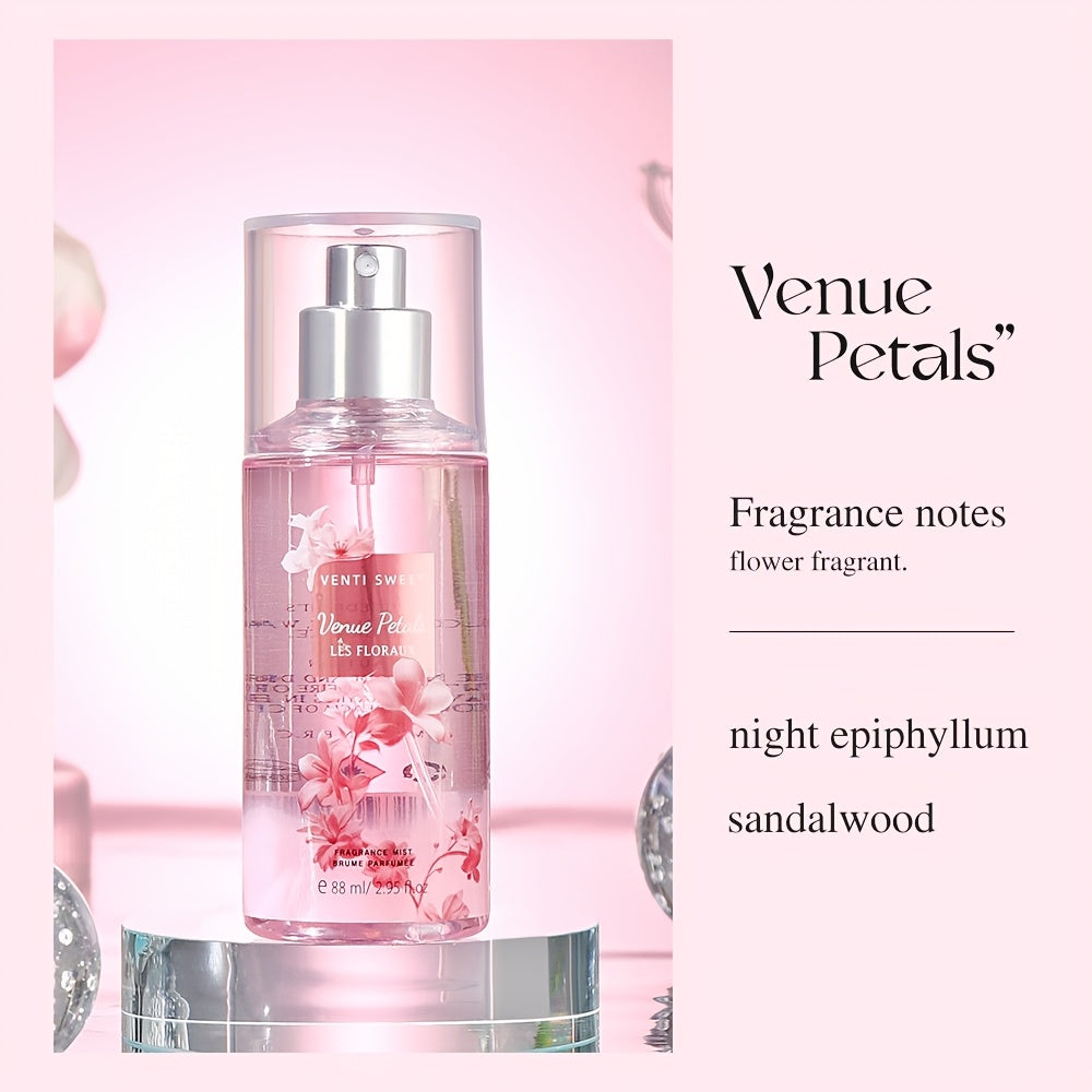 Floral Fragrance Women's Perfume, Body Spray, Long-lasting Freshness and Naturalness, Must-have Artifact for Parties