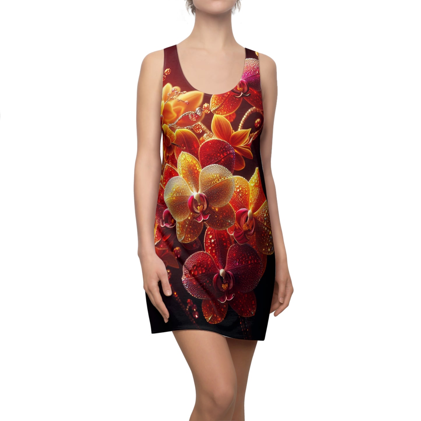Orchid Floral Racerback Dress - Summer Style for Women