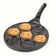 joyful Face 7-Cup Nonstick Frying Pan - Perfect for Eggs, Burgers & Pancakes | Easy Clean Aluminum Cookware