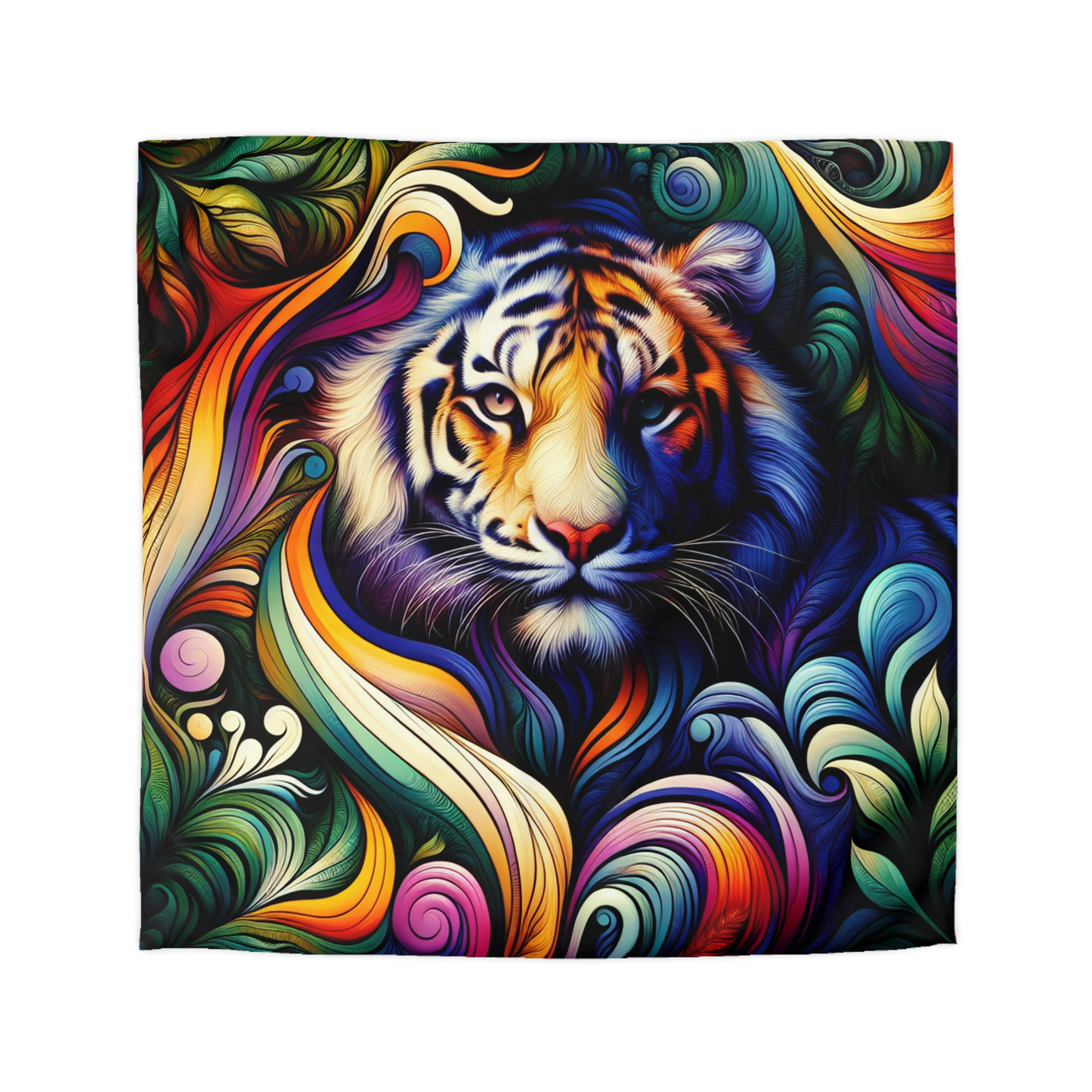 Tiger Decke schöne Farben