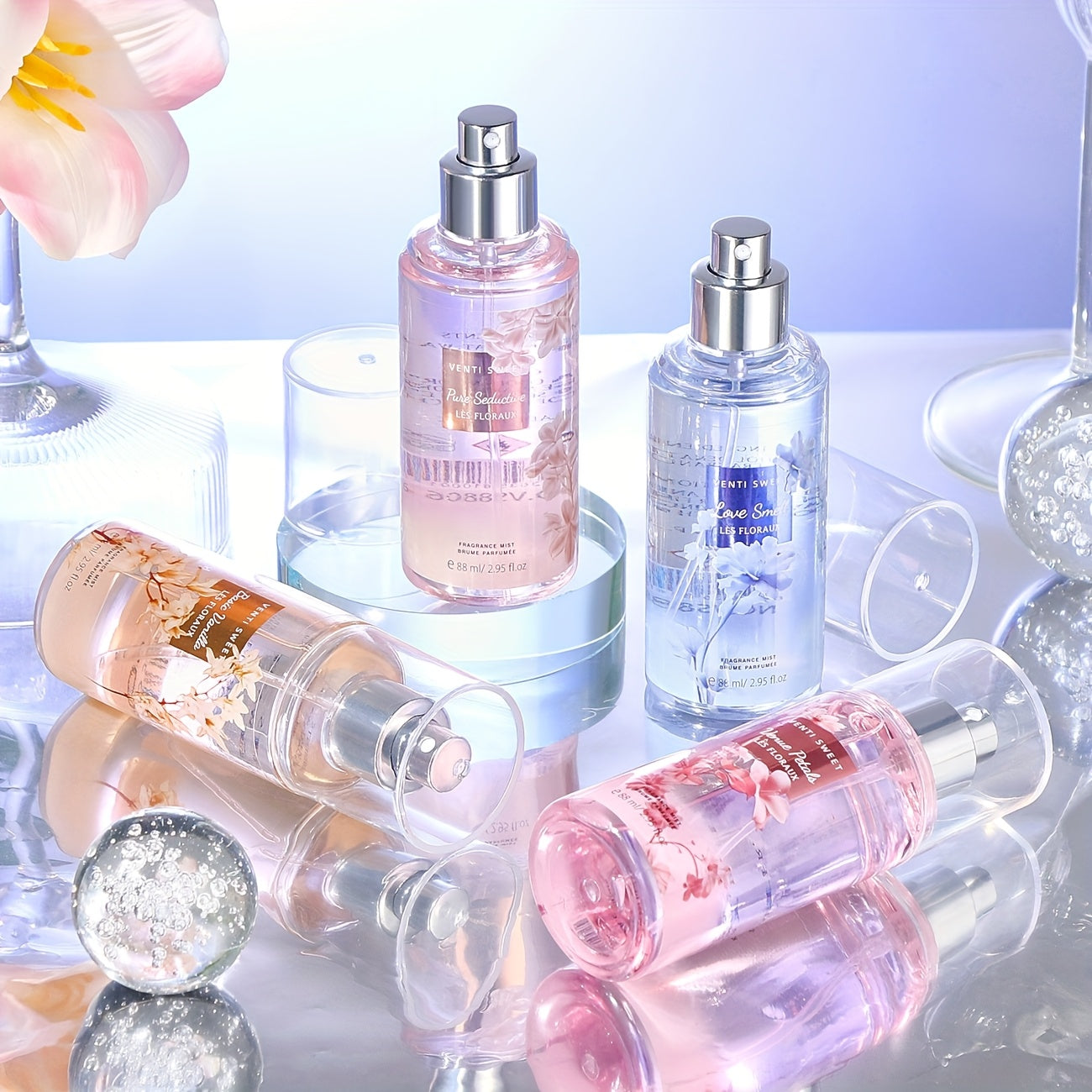 Floral Fragrance Women's Perfume, Body Spray, Long-lasting Freshness and Naturalness, Must-have Artifact for Parties